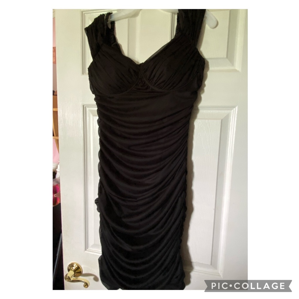 Black formal dress